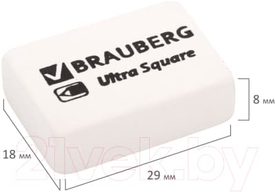 Набор ластиков Brauberg Ultra Square / 229603 6