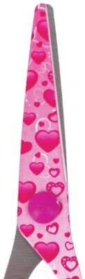 Ножницы канцелярские Brauberg Kid Series Сердечки / 232275 6