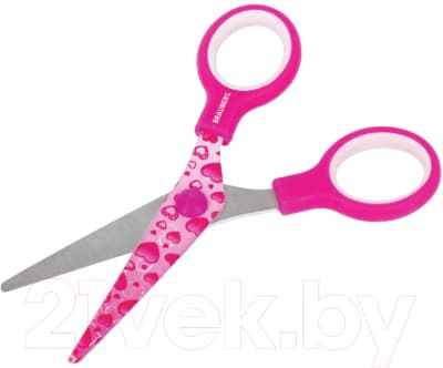 Ножницы канцелярские Brauberg Kid Series Сердечки / 232275 4
