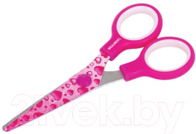 Ножницы канцелярские Brauberg Kid Series Сердечки / 232275 3