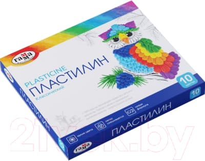 Пластилин ГАММА Классический / 281032