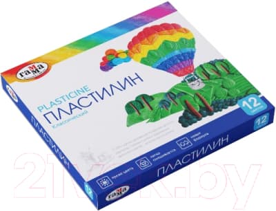 Пластилин ГАММА Классический / 281033