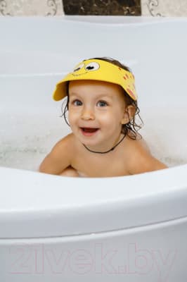 Козырек для мытья головы ROXY-KIDS Желтый жирафик / RBC-492-Y 2