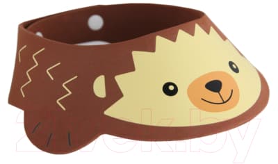Козырек для мытья головы ROXY-KIDS Коричневый ёжик / RBC-492-B