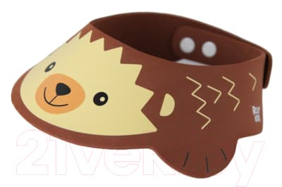 Козырек для мытья головы ROXY-KIDS Коричневый ёжик / RBC-492-B 4