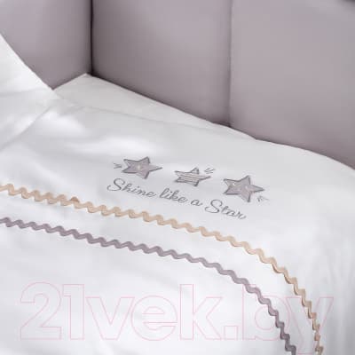 Комплект постельный для малышей Perina Toys Sateen Collection / ТСК6-01.1 3