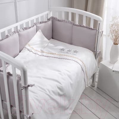 Комплект постельный для малышей Perina Toys Sateen Collection / ТСК6-01.1 2