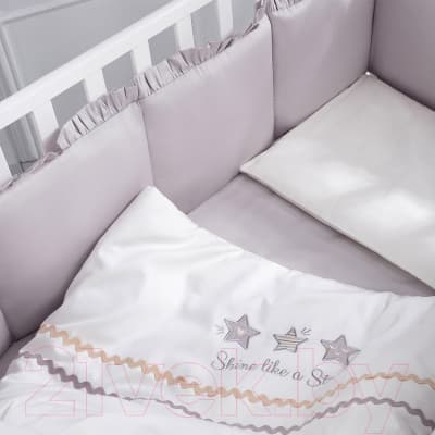 Комплект постельный для малышей Perina Toys Sateen Collection / ТСК6-01.1 5