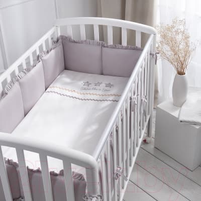 Комплект постельный для малышей Perina Toys Sateen Collection / ТСК6-01.1 4