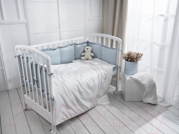 Комплект постельный для малышей Perina Toys Sateen Collection / ТСК6-02.2 6