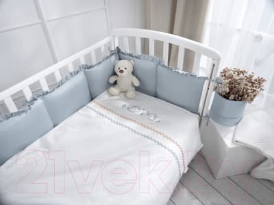Комплект постельный для малышей Perina Toys Sateen Collection / ТСК6-02.2 2