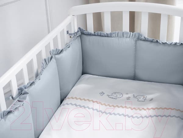 Комплект постельный для малышей Perina Toys Sateen Collection / ТСК6-02.2 9
