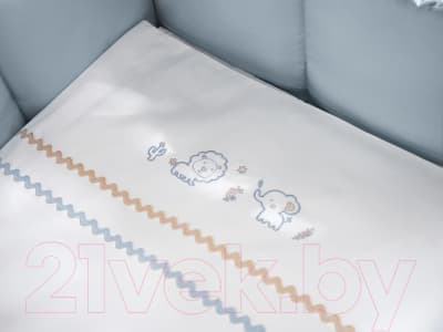 Комплект постельный для малышей Perina Toys Sateen Collection / ТСК6-02.2 3