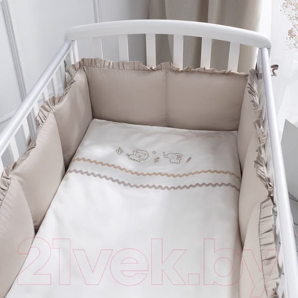 Комплект постельный для малышей Perina Toys Sateen Collection / ТСК6-02.4 3
