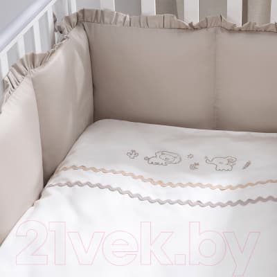 Комплект постельный для малышей Perina Toys Sateen Collection / ТСК6-02.4 4