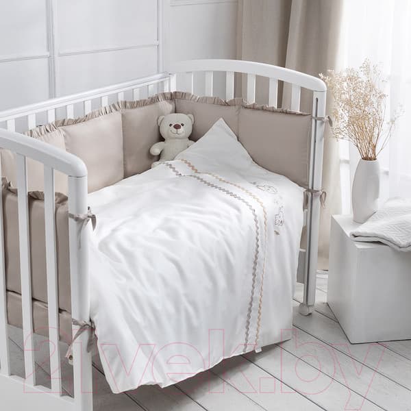 Комплект постельный для малышей Perina Toys Sateen Collection / ТСК6-02.4 2