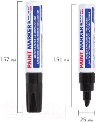 Маркер специальный Brauberg Professional Plus Jumbo / 151455 7