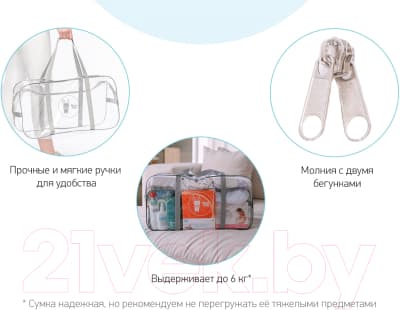 Сумка в роддом (без наполнения) ROXY-KIDS RKB-010 7