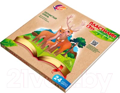 Пластилин ЛУЧ Zoo / 30С 1809-08 2