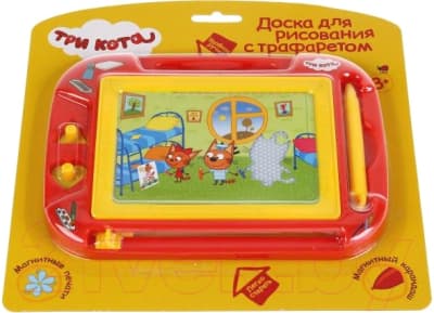 Доска для рисования Играем вместе Три кота / HS8006KS3CATS 3