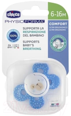 Пустышка Chicco Physio Comfort Собачка / 00074913210000.1 7