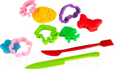 Набор инструментов для лепки Genio Kids Микс формочек для лепки / LEP09 4