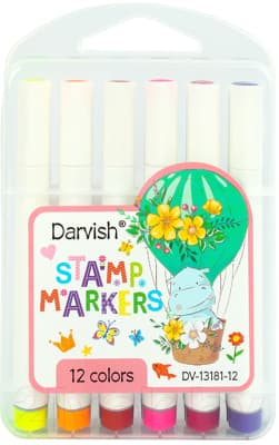 Фломастеры Darvish DV-13181-12