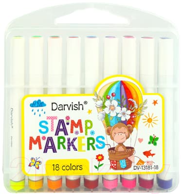 Фломастеры Darvish DV-13181-18