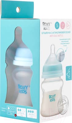 Бутылочка для кормления ROXY-KIDS Медленный поток 0+ / RBTL-001 9
