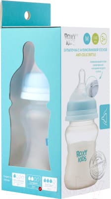 Бутылочка для кормления ROXY-KIDS Средний поток 3+ / RBTL-002 8