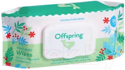 Влажные салфетки детские Offspring Биоразлагаемые / OF03W80