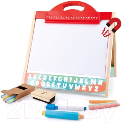 Мольберт детский Hape Двухсторонний / E1062_HP 3