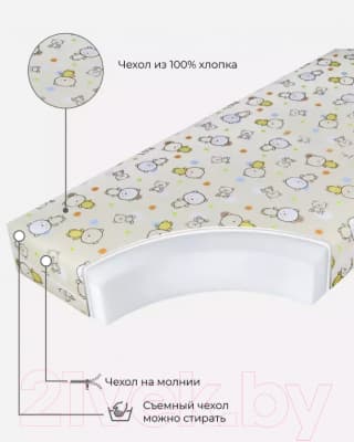 Матрас в кроватку Топотушки Комфорт 60x119 4
