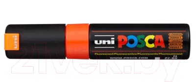 Маркер художественный UNI Mitsubishi Pencil Posca 8мм / PC-8K F.ORANGE 2
