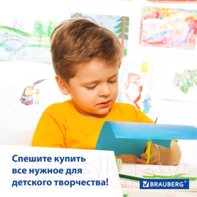 Набор цветного картона Brauberg 129309 8