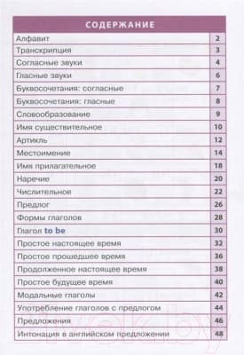 Учебное пособие Айрис-пресс Справочник в таблицах. Английский язык для начальной школы 2