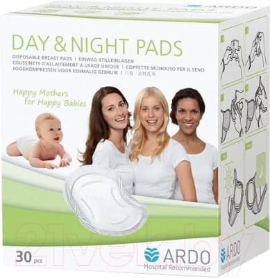 Прокладки для бюстгальтера ARDO Day&Night Pads 63.00.184