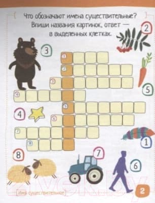 Учебное пособие Айрис-пресс Умный блокнот. Русский язык. Существительные без ошибок 3