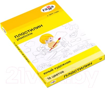 Пластилин ГАММА Юный художник / 280046 4
