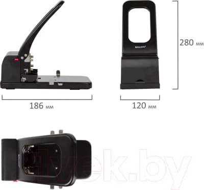 Дырокол Brauberg Heavy Duty / 226869 4