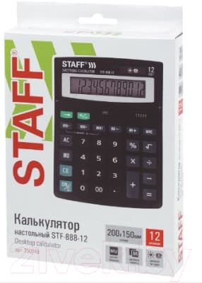 Калькулятор Staff STF-888-12 10