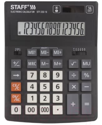 Калькулятор Staff Plus STF-333 / 250417