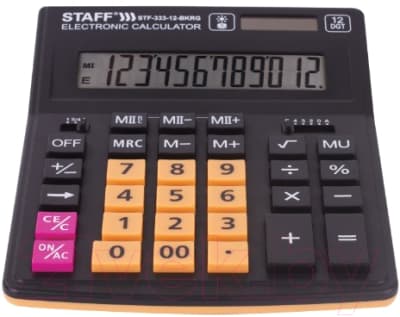 Калькулятор Staff Plus STF-333-BKRG 2