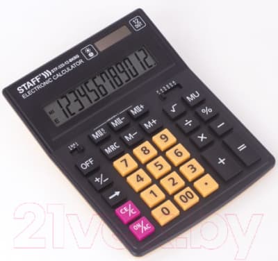 Калькулятор Staff Plus STF-333-BKRG 3