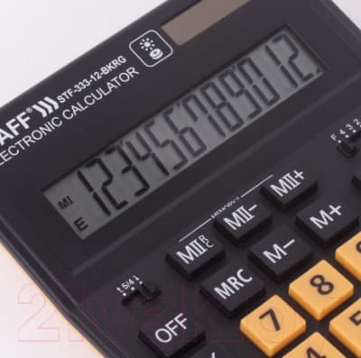 Калькулятор Staff Plus STF-333-BKRG 6