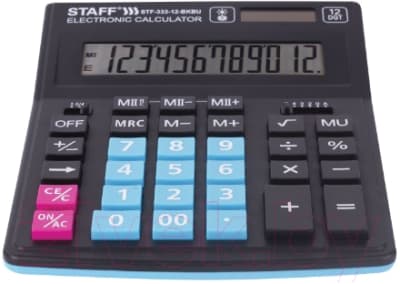 Калькулятор Staff Plus STF-333-BKBU 4