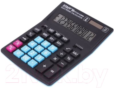 Калькулятор Staff Plus STF-333-BKBU 2
