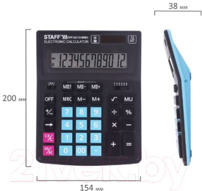Калькулятор Staff Plus STF-333-BKBU 10