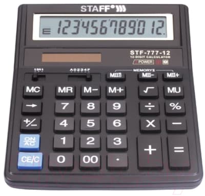 Калькулятор Staff STF-777 5