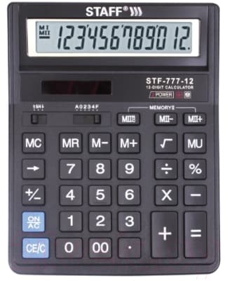 Калькулятор Staff STF-777